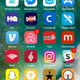 My color-coded iPhone screen.